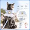 Angel Wing Cat Harness and Leash Set, Cute Kitten Vest Harness Escape-Proof Soft Mesh Walking Harness for Cats Small Dogs