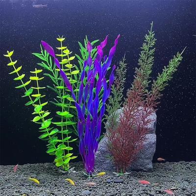 Water Grass Ornament Micro Landscape Decoration 28CM Artificial Water Plant