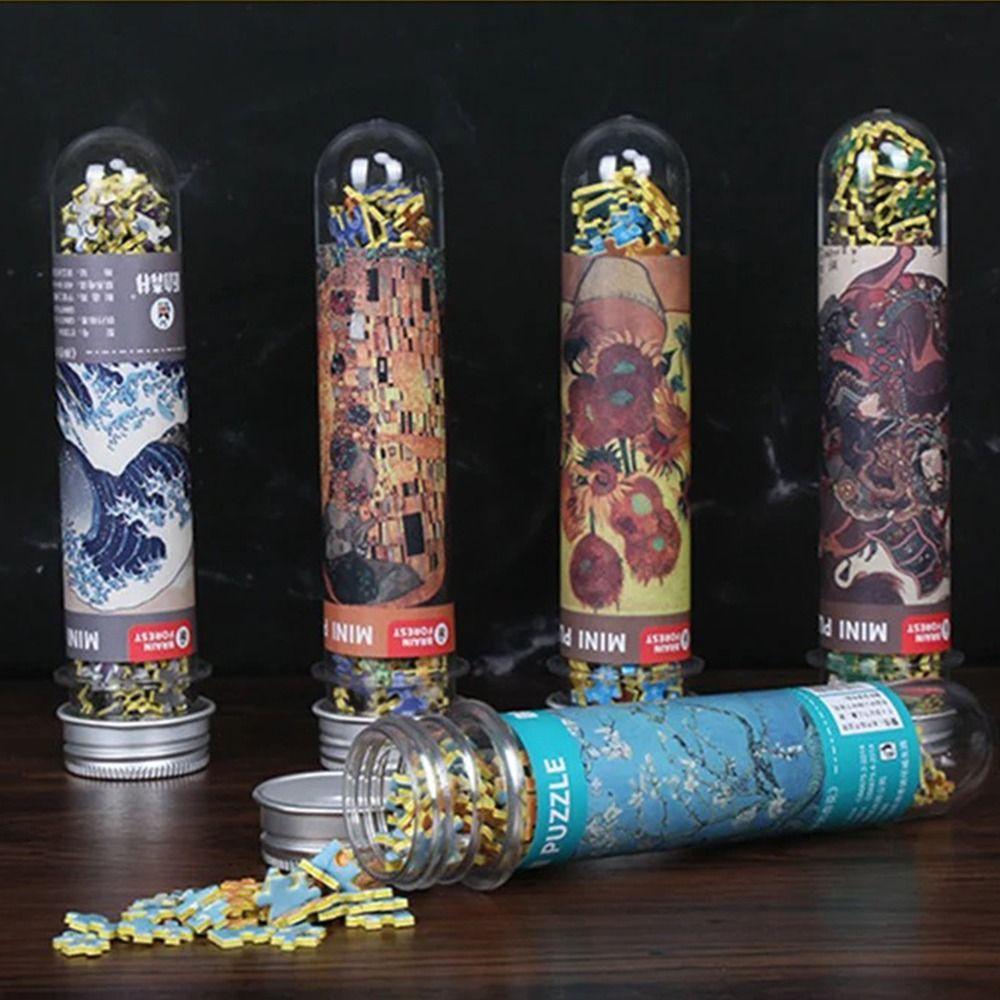 150PCS/Set Gifts Jigsaw Puzzles Mini Decompression Game Family Educational Toys  Adult Children