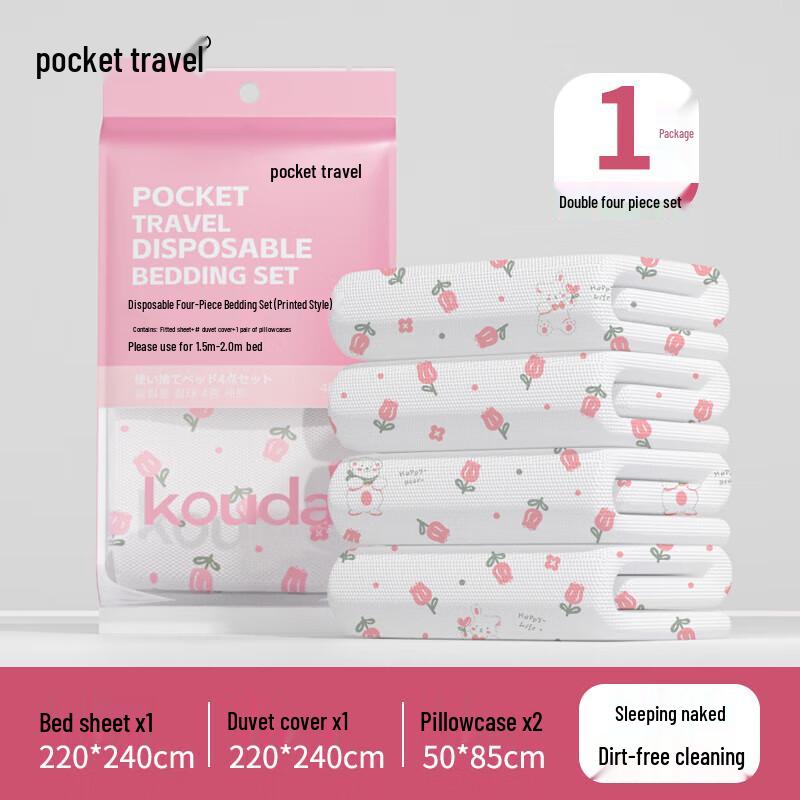 

Disposable Travel Bedding Set