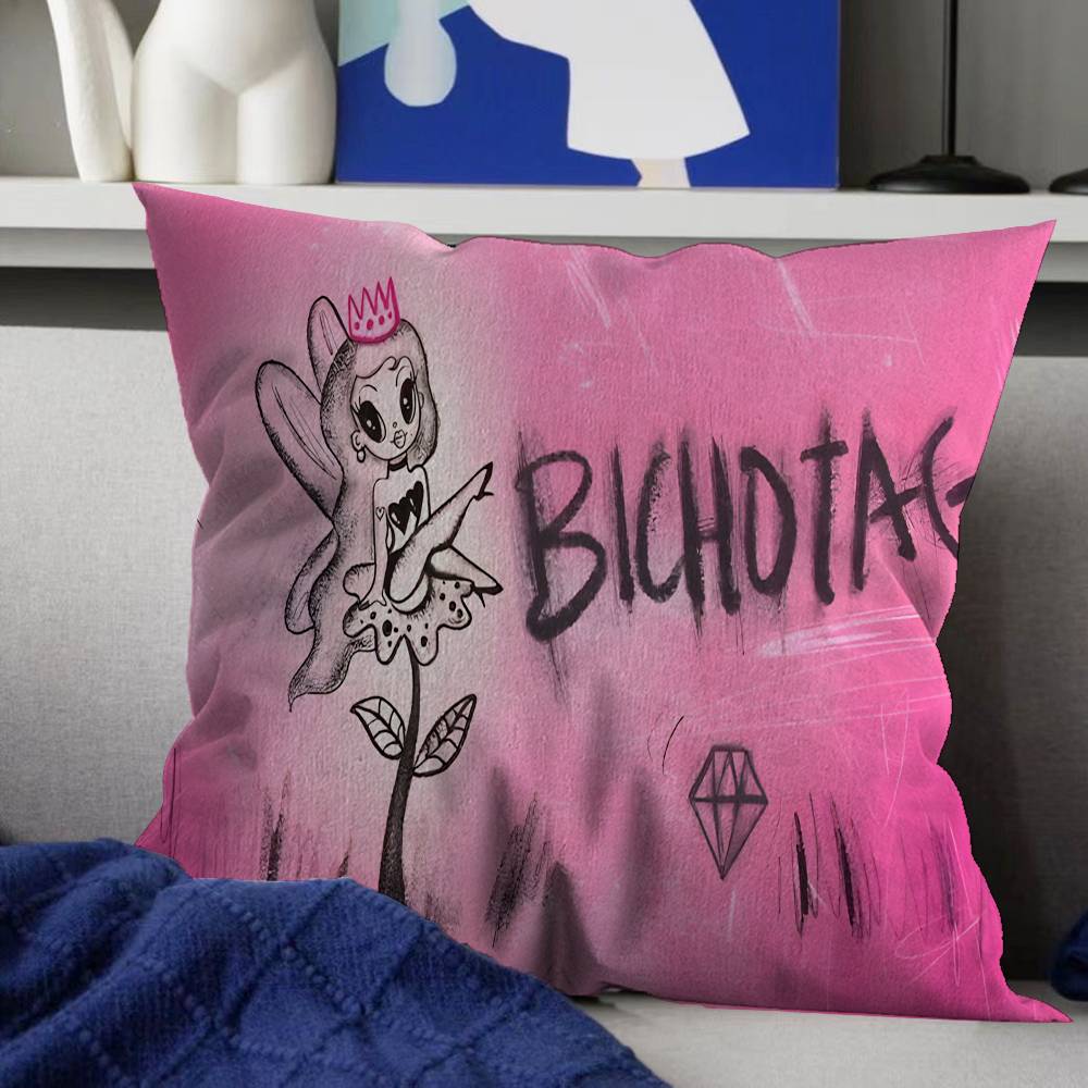 Karol G Female Singer Pillowcases Home Bedding Decorative Pillow Cover Wedding Super Soft Pillow Case