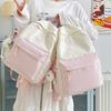 Japanese Ins Small Fresh Sweet Girl Schoolbag Summer Cocoa Love Ice Cream Color Scheme Middle School Backpack