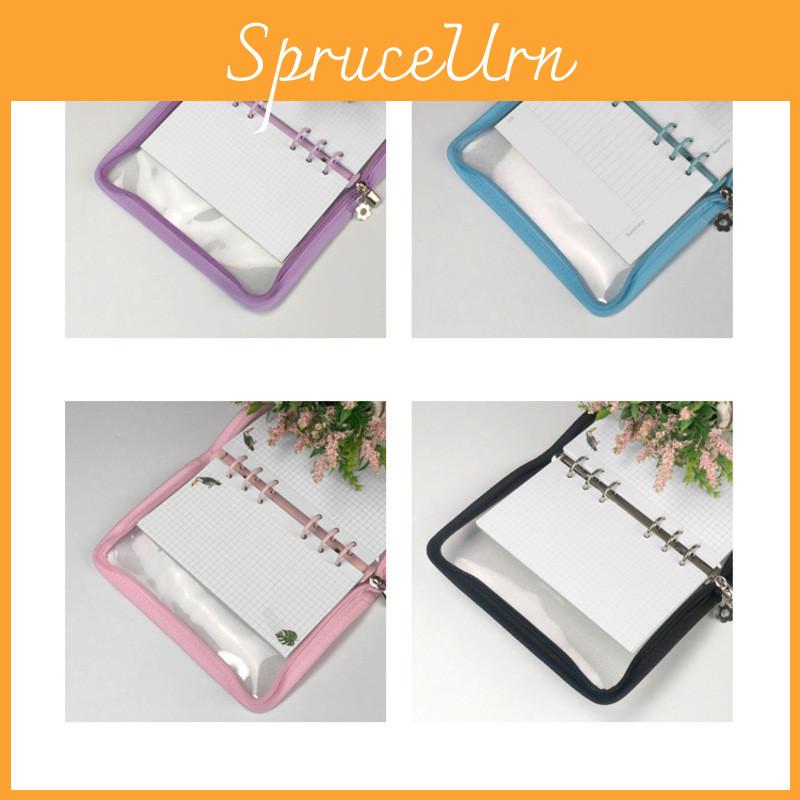 Functional A5 A6 6-ring Binder Notebook Perfect For Organizing K-pop Photo Cards