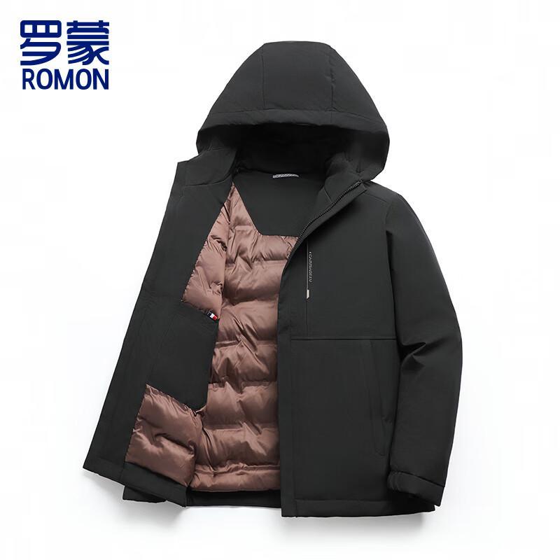 ROMON Men's Winter Hooded Cotton Jacket