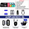 E-ACE 10 Inch Car DVR Mirror Video Recorder 1080P Touch Screen Dashcam For Car AHD Lens Streaming Driving Recorder Dash Camera