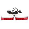 Motorcycle Saddlebag Luggage Tail Run Turn Signal Light Black Lens Lamp For Harley Touring Road King FLHR 14-20 CVO FLHTKSE