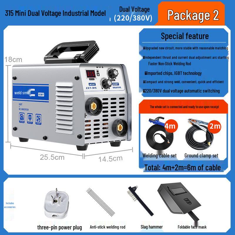 Han Xiao Er Electric Welder 220v/380v Portable Handheld Industrial Grade for Stainless Steel