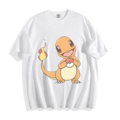 Charmander Blaze T-shirt - Söt Eldödla Pokémon Unisex T-shirt