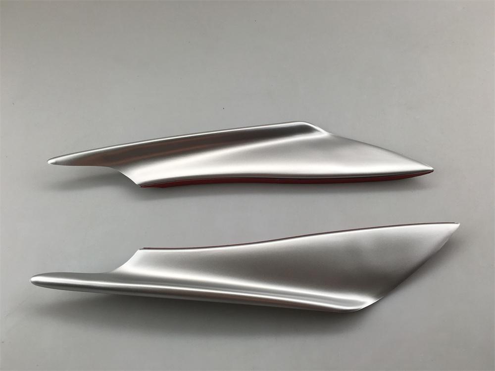 Car Bumper Splitter Fin Air Knife Front Bumper Lip Spoiler Canards Auto Body Kit