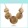Sunflower Alloy Necklace With Electroplated Finish For Gift And Travel Souvenirs