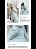 Korean Style Long Winter Cotton Coat with Large Fur Collar for Women – Thick, Loose, Over-Knee Design, Plus Sizes Available.