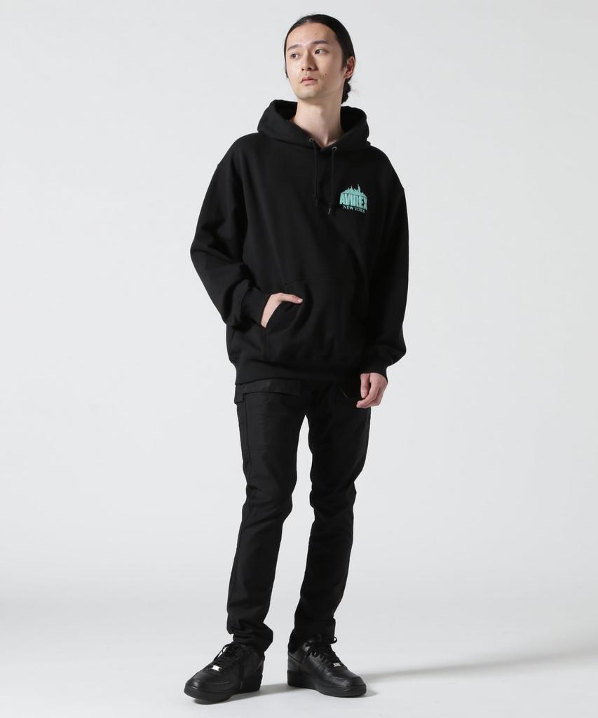 Avirex New York City Escape Sweat Pullover Hoodie XL 404 Turquoise (Web Exclusive) Men's 783-4131010