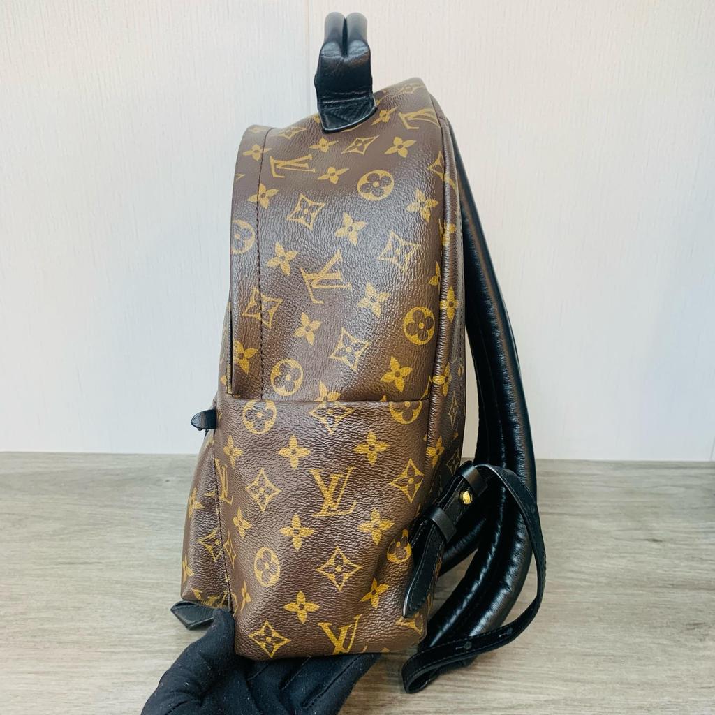 [Pre-Owned] Palm Springs Vintage Fashion Monogram Canvas And Leather Mini Backpack - Excellent #KV4WFN