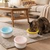 Ceramic Pet High Foot Bowl Large Capacity Dog Food Feeder Pet Drinking Feeder  For Dogs Cats