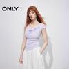 2026 Spring Ruched Drape Neck Sleeveless T-Shirt