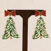Charming Snowman Pearl Earrings: Elegant, Fashionable Beaded Tassel Studs for Women