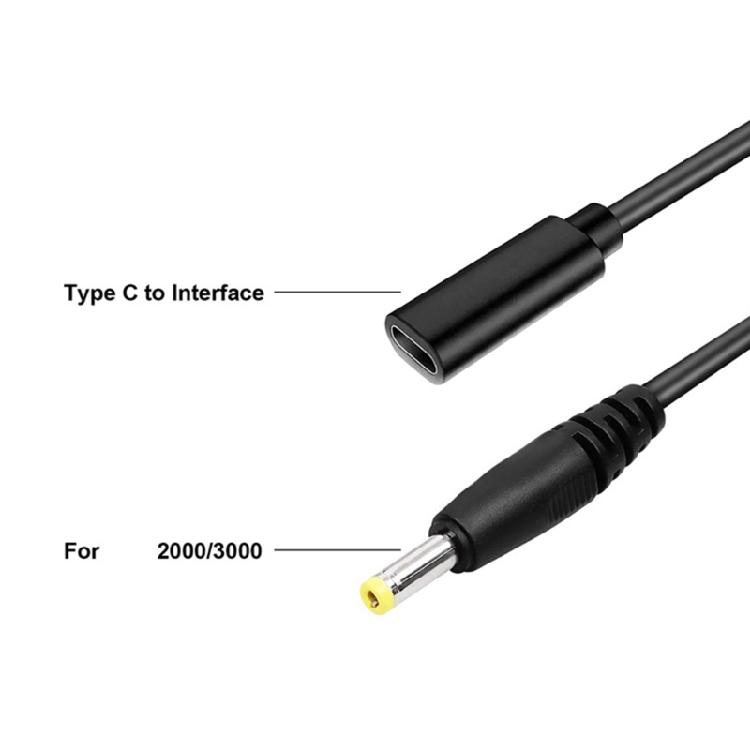 Gaming Accessories High Speed Charging Cord for 2000 3000 USB C Charging Cable Portable Type-C Power Cable Wire 6in