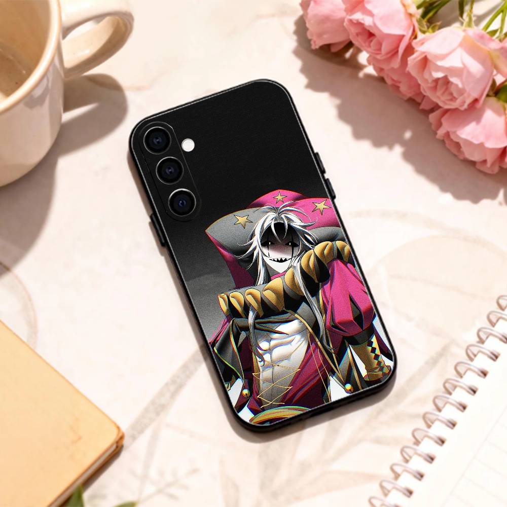 

Крутой чехол для телефона The Freak Circus P-Pierrot для Samsung Galaxy A73, A72, A71, A70, A53, A52, A51, Другие Мягкий Черный Корпус Samsung a41