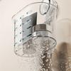 Home Creative Suction Cup Storage Basket Bathroom Makeup Hollowed Out Drain Rack Multifunctional Wall Mounted Cosmetics Holder