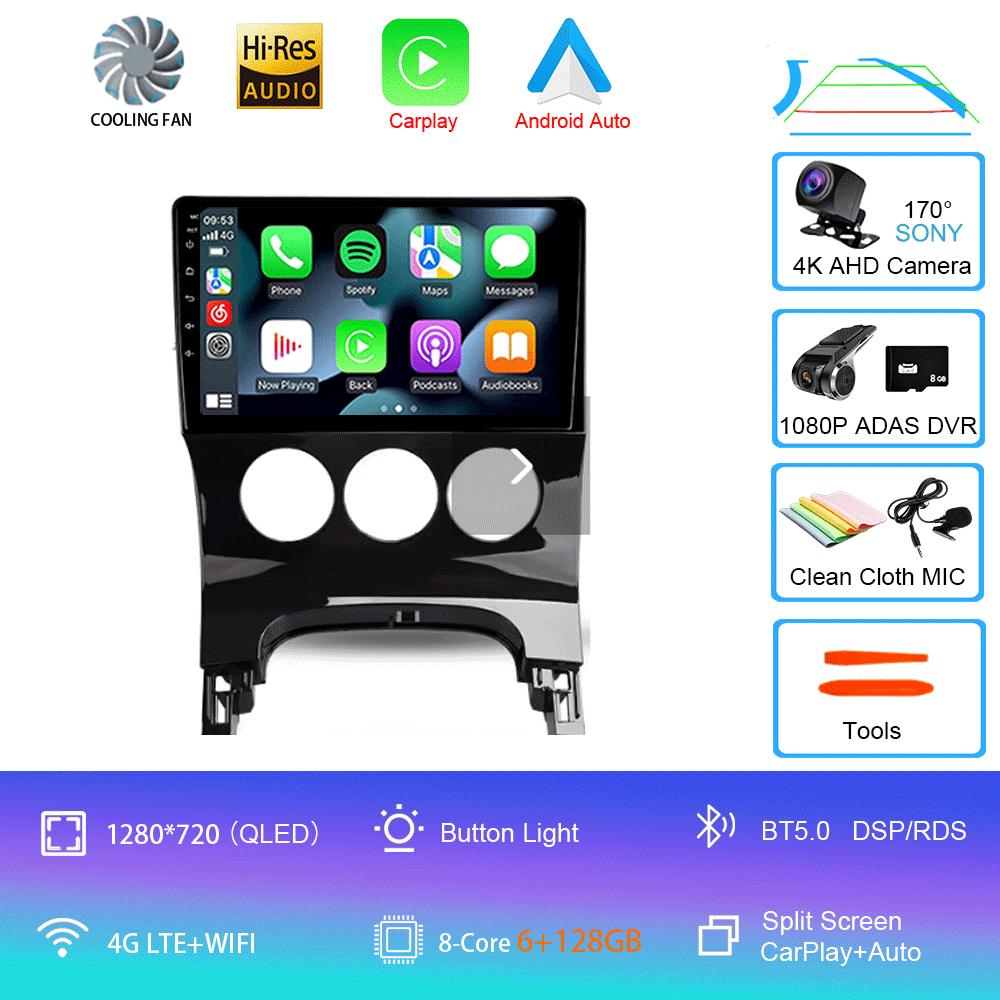 Android 14 WIFI Car Radio For Peugeot 3008 1 2009 - 2016 Multimedia Video Player Navigation stereo GPS No 2din 2 din DVD