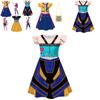 Kpop Demon Hunters Girl Dress With Cartoon Pleated Fabric For Children 110-160cm