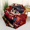 1pc Harry Potter Automatic Umbrella with Folding feature - Compact Travel Umbrella, Perfect Gift for Birthday, Christmas, 100