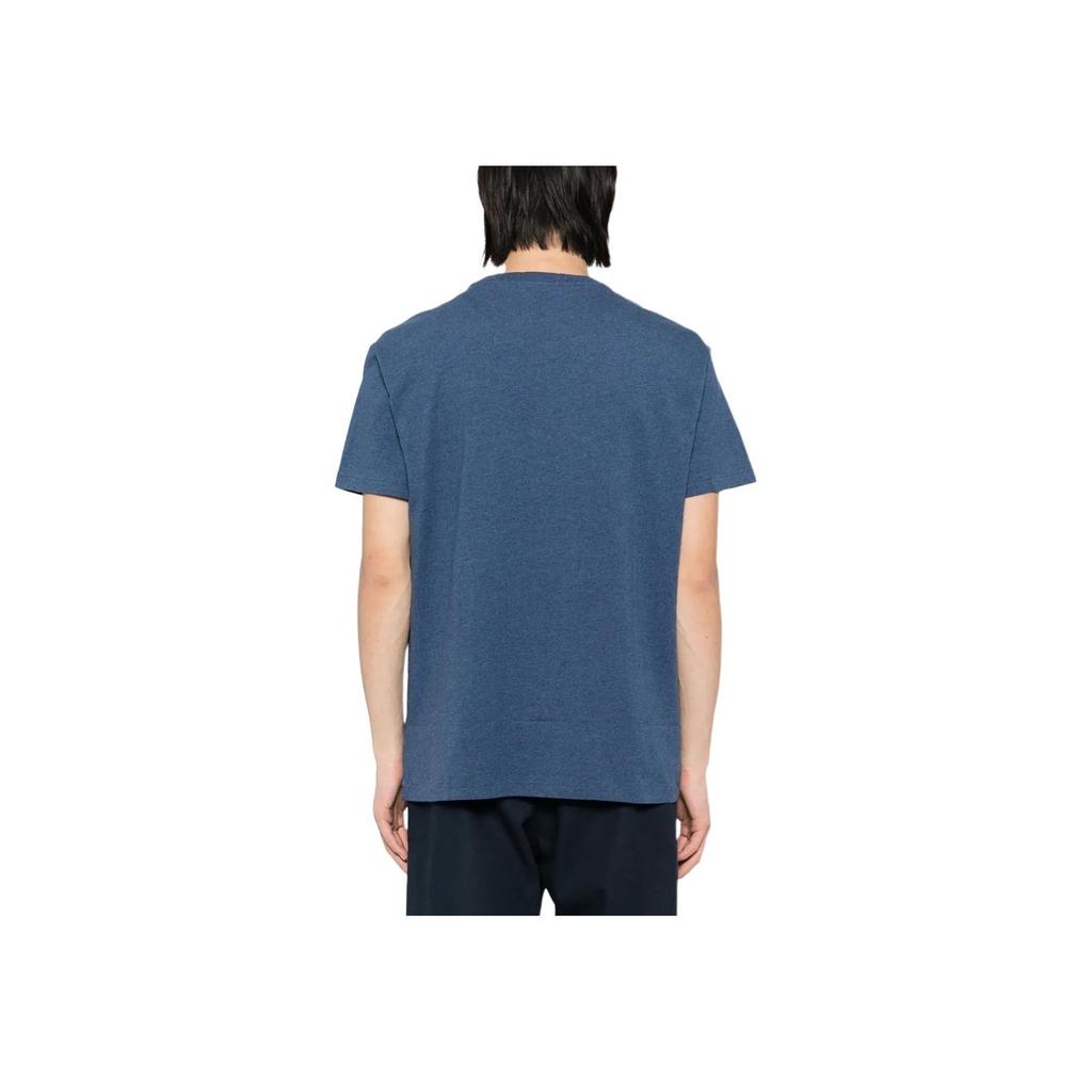 Polo Ralph Lauren Embroidered Brand Logo Crew Neck Short Sleeve T-Shirt Men tops Blue 710936585-016