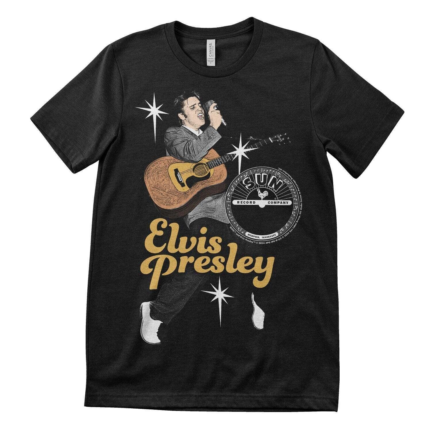 Officially Licensed Elvis Presley Elvis On Toes Mens T-Shirt M