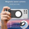 Magnetic Phone Camera Grip Smartphone Photo Holder Selfie Handle Snap with Wireless Shutter Key