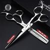 Hairdressing Cutting Scissors Hair Styling Tools 6/6.5/7 inch Salon Scissors Set 440C Barber Shears 10 25 40 50 Thinning Rate