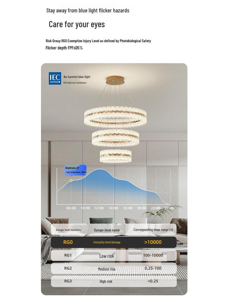 Modern Nordic Grand Round Italian Pendant Lamp for Bedroom and Dining Room