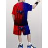 Digital Printing - Children's Set Fashion Digital Printing Casual Short Sleeved Shorts T-shirt Sports Set