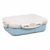 Divided Student Lunch Box with Lid Food Storage Container Portable Microwave Oven Lunch Box  Picnic