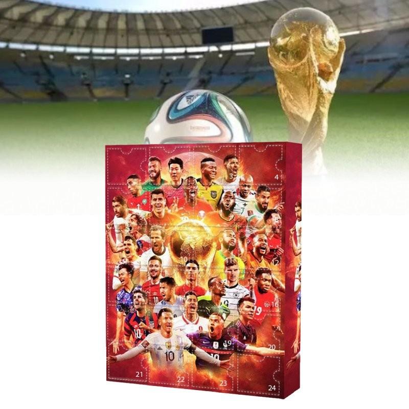 Exciting World Cup Advent Calendar Festive Pvc Design For Holiday Cheer And Countdown