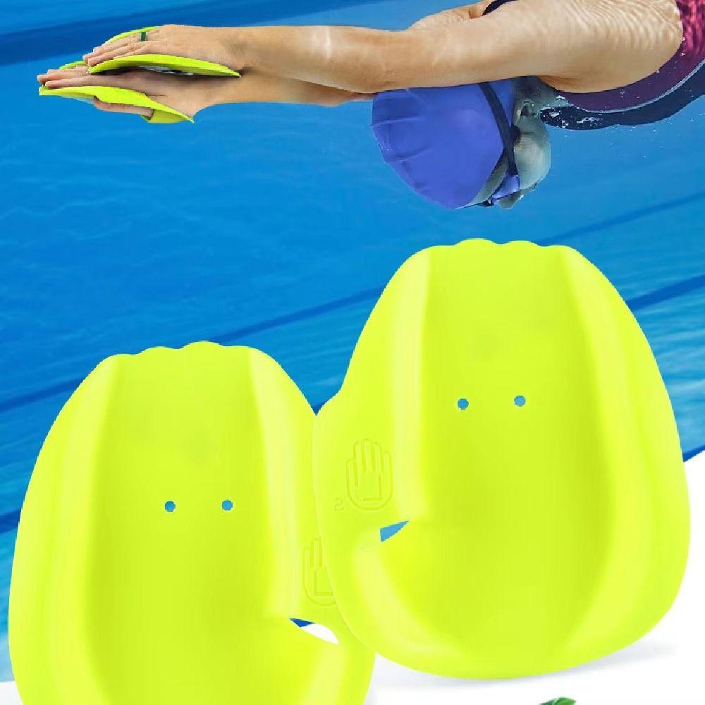 Adjustable Swim Paddles Lightweight Swim Flippers Comfortable Swimming Hand Paddles Fitness Swim