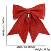 Pearl Stylish Cotton Glitter Bow Ornaments Ideal For Holiday Decor And Diy Projects Craft