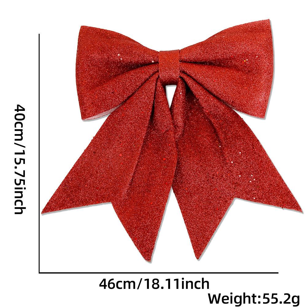 Pearl Stylish Cotton Glitter Bow Ornaments Ideal For Holiday Decor And Diy Projects Craft