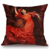Home Art Decoration Oil Painting Ballet Dancer Lounge Sofa Cushion Cover Luxury Elegant European Style Cotton Linen Pillow Case