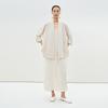 LESS 2025 Summer Loose Stand-Collar Long-Sleeve Shirt