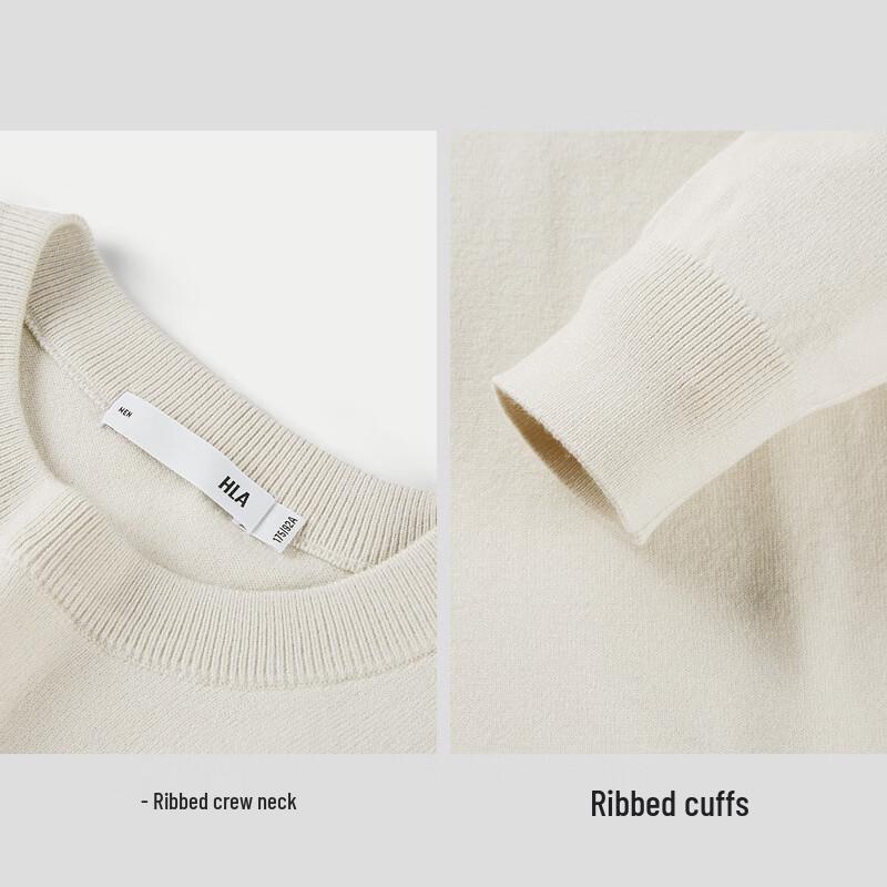 HLA Men's Chinese Dragon Series Soft Knit Pullover Sweater