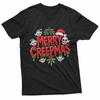 Merry Creepmas Funny Horror Christmas Elf Design TShirt Unisex T-Shirt