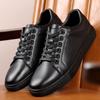 Genuine Leather Mens Casual Shoes Anti Slip Oxford Shoes Youth Trend Skateboard Footwear Daily Sports Sneakers Man Walking Shoes