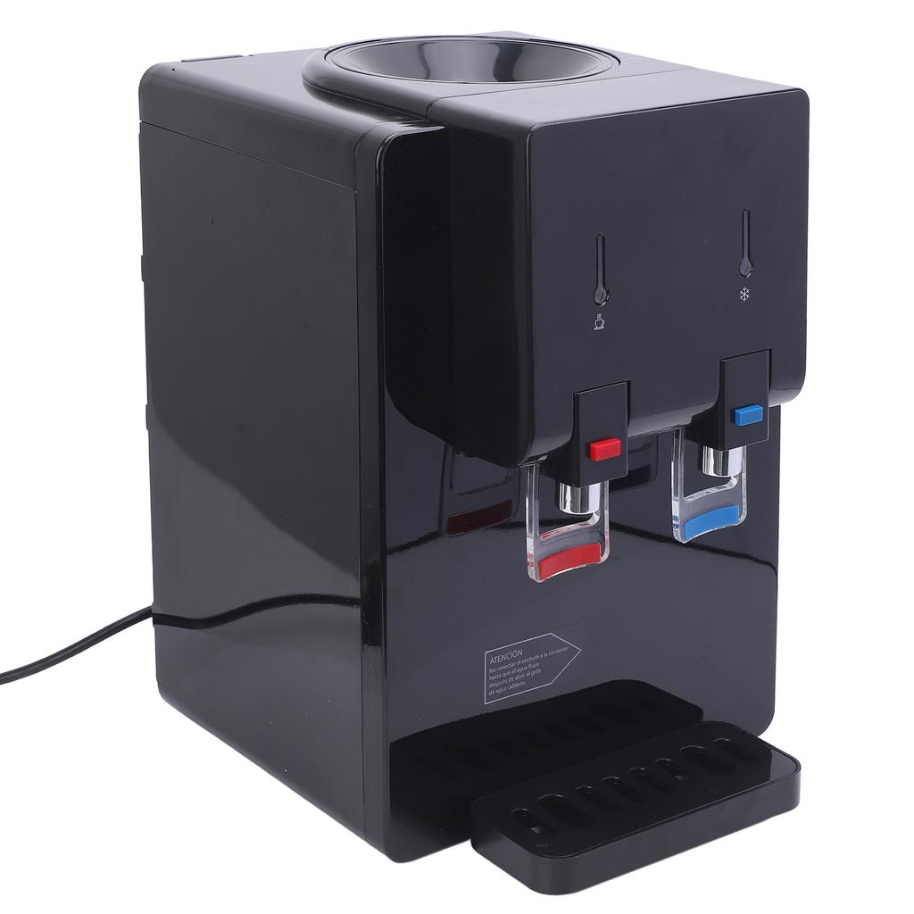 Countertop Hot Cold Water Dispenser Top Loading 3 Temperature Settings Detachable Base with Child