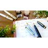 Sailor Fountain Pen Shiki Ori Setsugekka Meigetsu Extra Fine 11-1224-103, PMMA Resin, 14K Nib