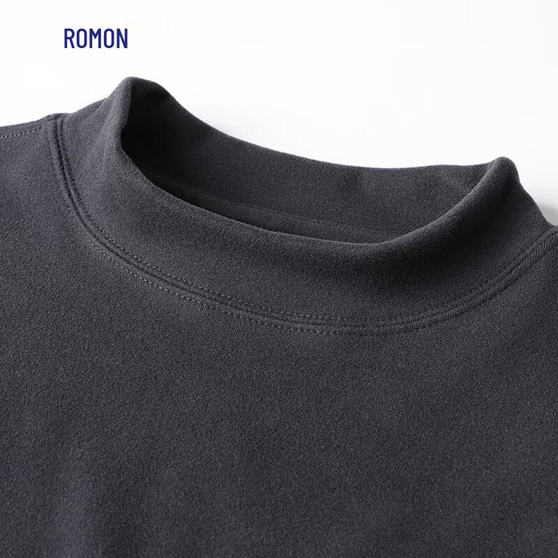 Men's Fleece Brushed Long Sleeve Warm T-Shirt