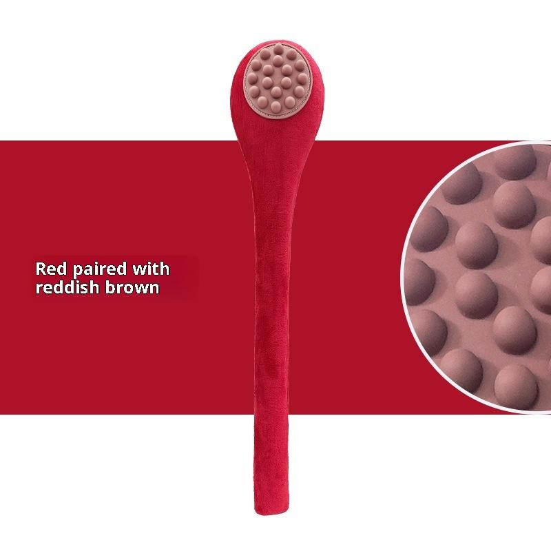 1Pc Multi-functional Extended Back Massage Hammer Meridian Beat Stick Soft Elasticity Health Device Bump Pounding