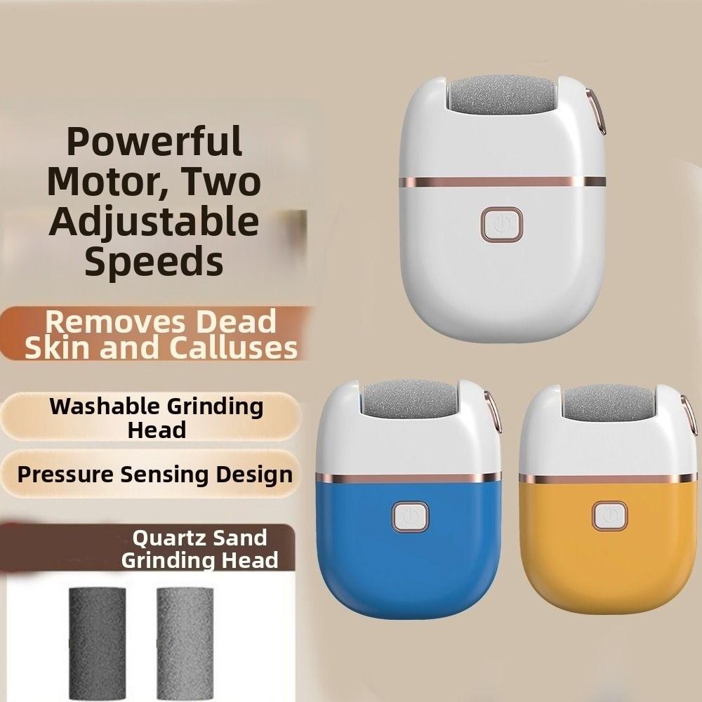 Rechargeable Callus Remover 3 Grinding Heads Pedicure Machine Foot Trimmer Foot Heel Cracked Care
