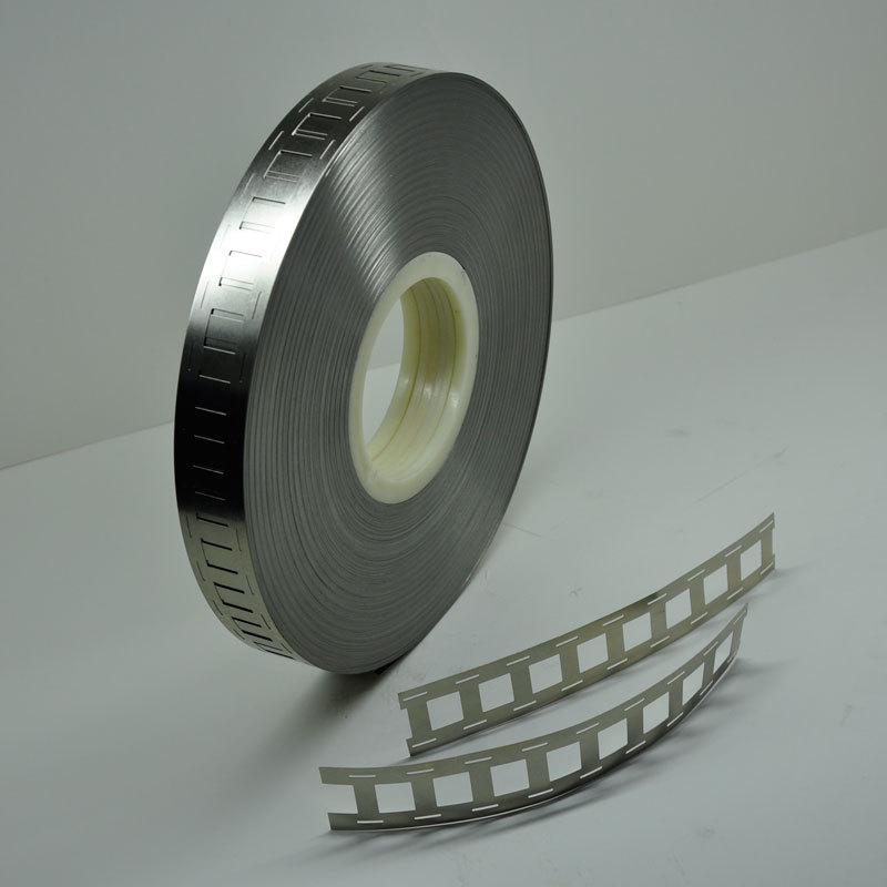 Nickel-Plated Steel Strip for 18650/21700/32700 Lithium Battery Connector Tabs - 0.1/0.15/0.2mm