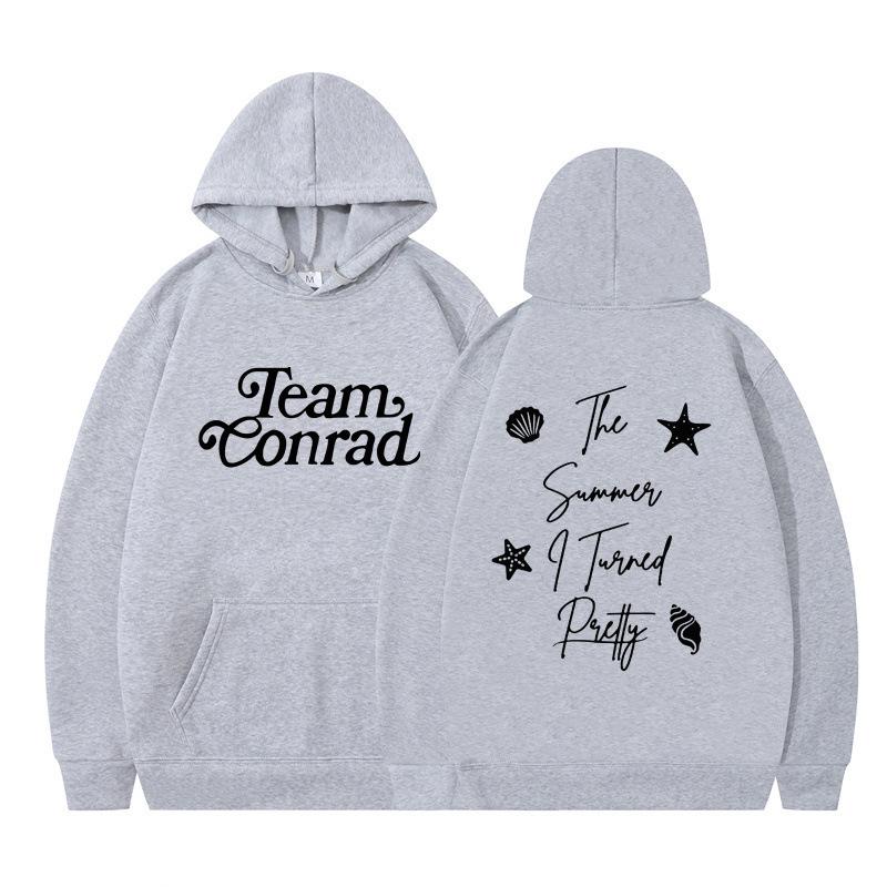 The Summer I Turned Pretty Printed Loose Hooded Sweater Hoodie