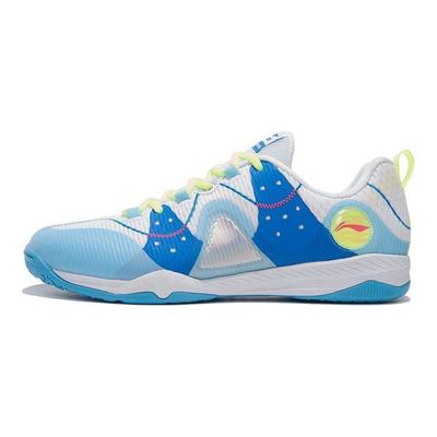 Li Ning Shadow Pohodlné Športové Nízke Tréningové Topánky Unisex Tenisky Biela Modrá APPR017-1